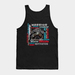 Fitness Bodybuilding Weightlifting Motiviational Gym Shirts and Gifts Tank Top